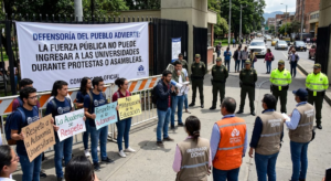 DEFENSORÍA DEL PUEBLO LE ADVIERTE AL GOBIERNO DE LA ESPRIELLA: FUERZA PÚBLICA NO PUEDE INGRESAR A UNIVERSIDADES POR PROTESTAS O ASAMBLEAS